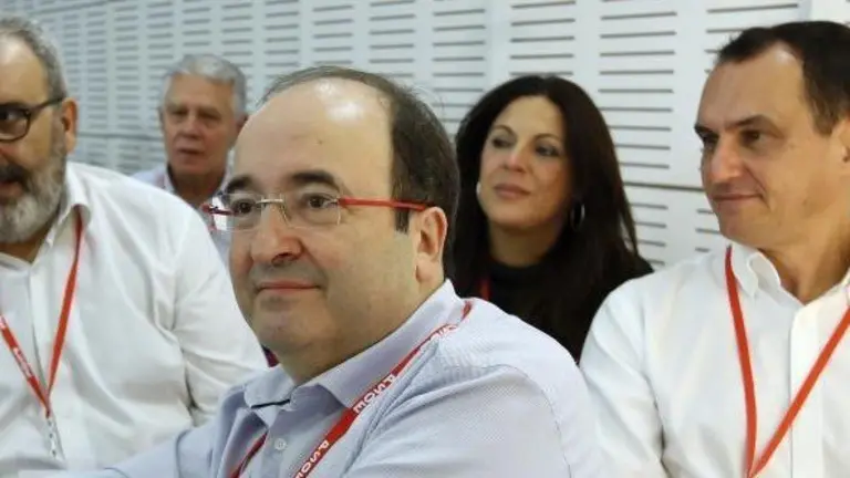 Javi Martinez. 23/10/2016. Madrid. Comunidad de Madrid.  Reunion del Comite Federal del PSOE en Ferraz presidido por Javier Fernandez. En la foto Miquel Iceta.